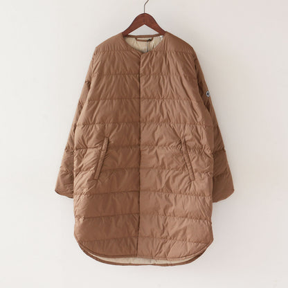 ORCIVAL [オーチバル・オーシバル] W ROUND NECK LONG COAT [OR-A0602 DPL] ラウンドネックロングコート [2025AW]