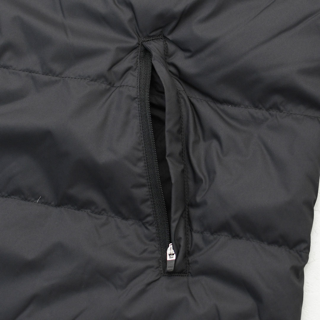 ORCIVAL [オーチバル・オーシバル] Polyester Taffeta Round Neck Long Coat [OR-A0602DTF] ポリエステルタフタ ラウンドネック ロングコート・ロングコート・ノーカラー・アウター・綺麗めダウンコート・ロング丈ダウンコート・上品なダウン・LADY'S [2026AW]