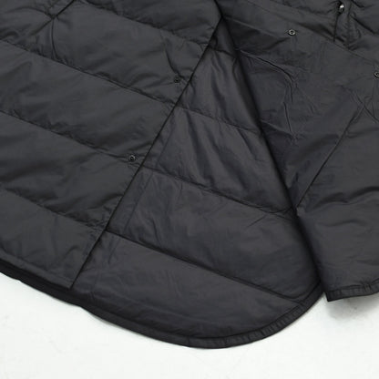 ORCIVAL [オーチバル・オーシバル] Polyester Taffeta Round Neck Long Coat [OR-A0602DTF] ポリエステルタフタ ラウンドネック ロングコート・ロングコート・ノーカラー・アウター・綺麗めダウンコート・ロング丈ダウンコート・上品なダウン・LADY'S [2026AW]