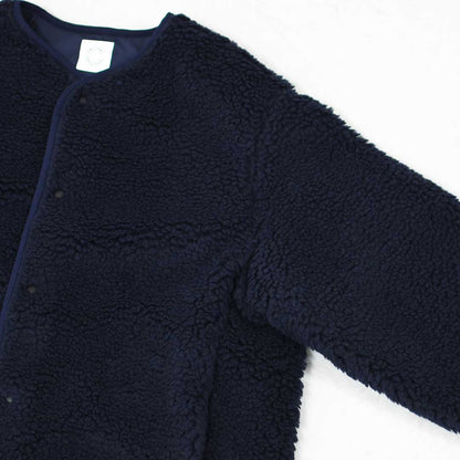 ORCIVAL [オーチバル・オーシバル] W ROUND NECK BLOUSON [OR-A0741BFF] ラウンドネックブルゾン・ボアブルゾン・ボアジャケット・ノーカラー・ジャケット・ブルゾン・アウター・LADY'S [2025AW]