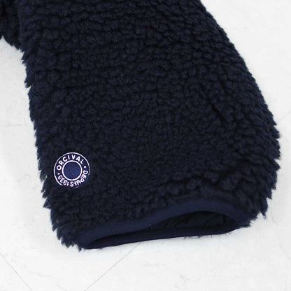 ORCIVAL [オーチバル・オーシバル] W ROUND NECK BLOUSON [OR-A0741BFF] ラウンドネックブルゾン・ボアブルゾン・ボアジャケット・ノーカラー・ジャケット・ブルゾン・アウター・LADY'S [2025AW]