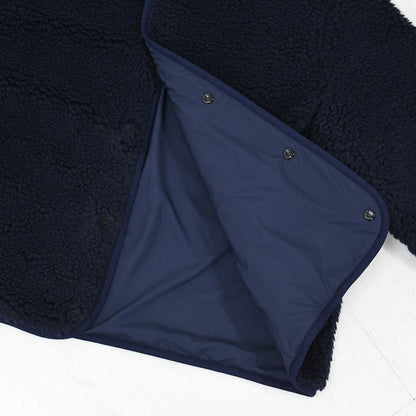 ORCIVAL [オーチバル・オーシバル] W ROUND NECK BLOUSON [OR-A0741BFF] ラウンドネックブルゾン・ボアブルゾン・ボアジャケット・ノーカラー・ジャケット・ブルゾン・アウター・LADY'S [2025AW]