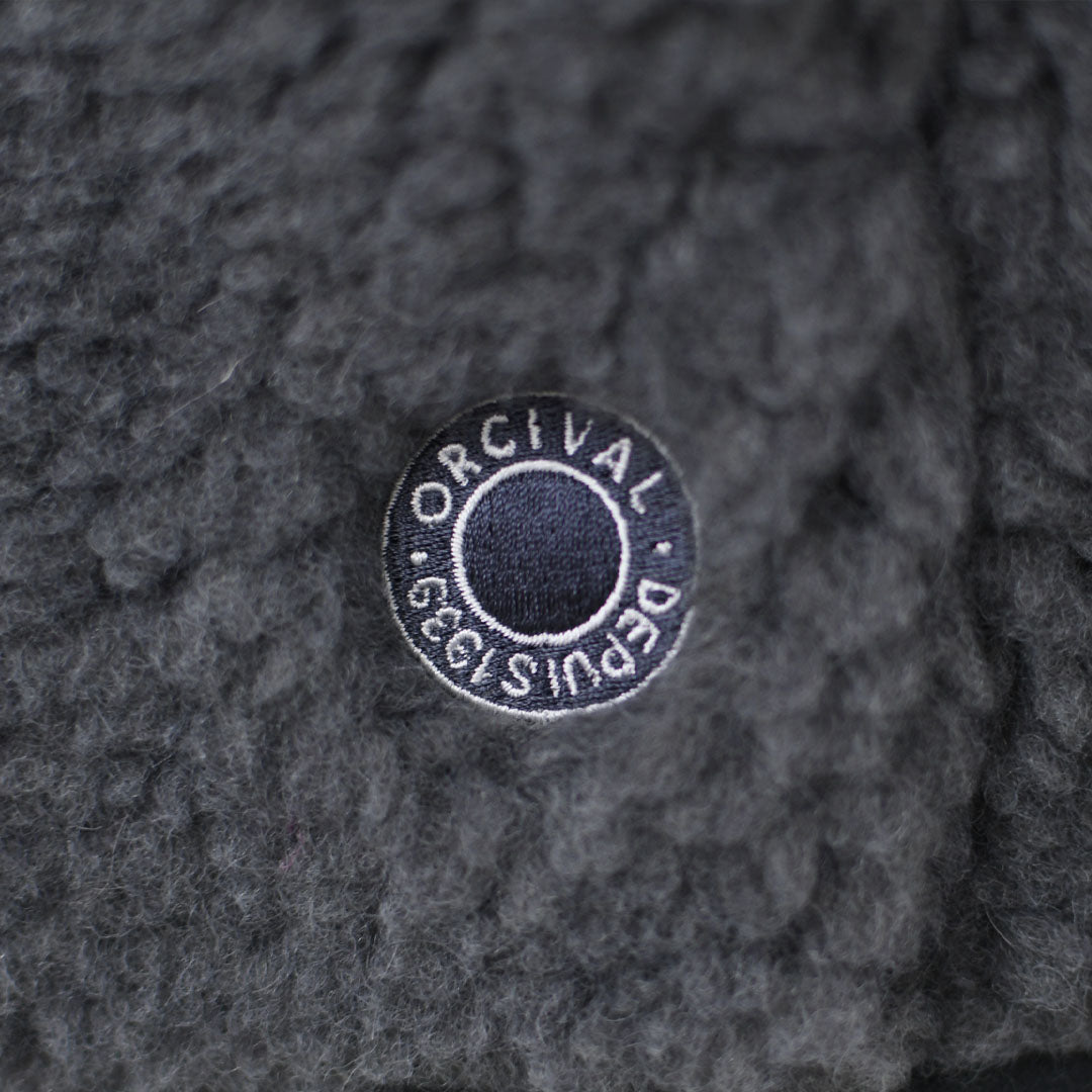 ORCIVAL [オーチバル・オーシバル] Boa Fleece Collarless Vest [OR-A0742BFF] ボアフリースカラーレスベスト・ベスト・ボアベスト・ボアフリースベスト・カラーレスベスト・ボア・ボアフリース・LADY'S [2025AW]