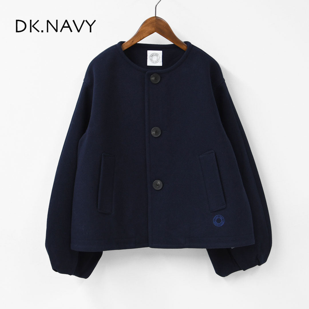 ORCIVAL [オーチバル・オーシバル] W BRITISH TWEED NO-COLLAR BLOUSON [OR-A0743 BBT] ブリティッシュツイード ノーカラーブルゾン・ノーカラー・アウター・バルーンスリーブ・コクーンシルエット・ウールライク・LADY'S [2025AW]