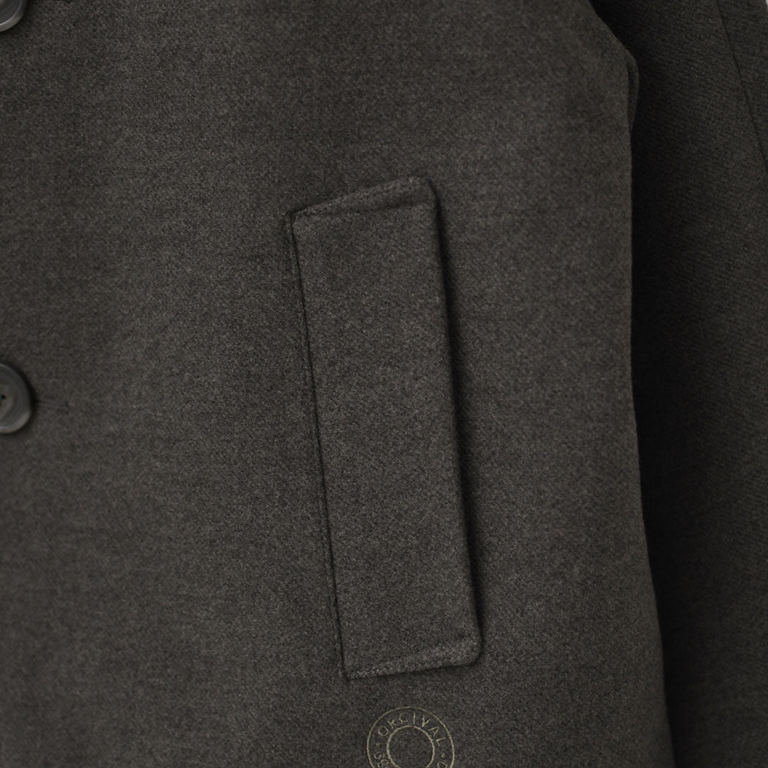 ORCIVAL [オーチバル・オーシバル] W BRITISH TWEED NO-COLLAR BLOUSON [OR-A0743 BBT] ブリティッシュツイード ノーカラーブルゾン・ノーカラー・アウター・バルーンスリーブ・コクーンシルエット・ウールライク・LADY'S [2025AW]