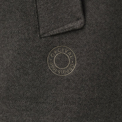 ORCIVAL [オーチバル・オーシバル] W BRITISH TWEED NO-COLLAR BLOUSON [OR-A0743 BBT] ブリティッシュツイード ノーカラーブルゾン・ノーカラー・アウター・バルーンスリーブ・コクーンシルエット・ウールライク・LADY'S [2025AW]