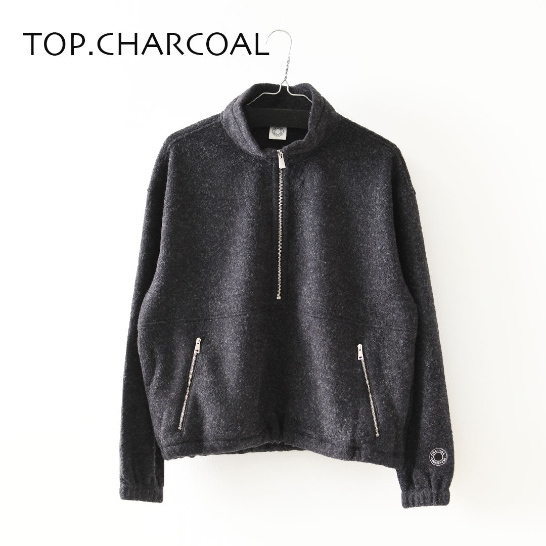 ORCIVAL [オーチバル・オーシバル] W Napping Brushed Fleece Stand Collar Zip Pullover [OR-A0824YFR] ナッピングブラッシュドフリーススタンドカラージッププルオーバー・長袖プルオーバー・ジップアッププルオーバー・ハーフジップ・フリース・LADY'S [2026AW]