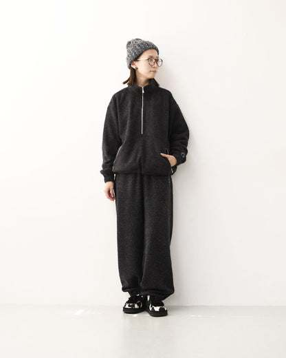 ORCIVAL [オーチバル・オーシバル] W Napping Brushed Fleece Stand Collar Zip Pullover [OR-A0824YFR] ナッピングブラッシュドフリーススタンドカラージッププルオーバー・長袖プルオーバー・ジップアッププルオーバー・ハーフジップ・フリース・LADY'S [2026AW]