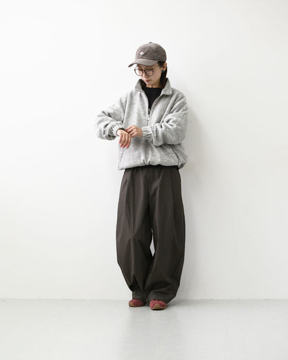ORCIVAL [オーチバル・オーシバル] W Napping Brushed Fleece Stand Collar Zip Pullover [OR-A0824YFR] ナッピングブラッシュドフリーススタンドカラージッププルオーバー・長袖プルオーバー・ジップアッププルオーバー・ハーフジップ・フリース・LADY'S [2026AW]
