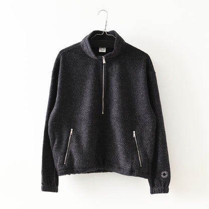 ORCIVAL [オーチバル・オーシバル] W Napping Brushed Fleece Stand Collar Zip Pullover [OR-A0824YFR] ナッピングブラッシュドフリーススタンドカラージッププルオーバー・長袖プルオーバー・ジップアッププルオーバー・ハーフジップ・フリース・LADY'S [2026AW]