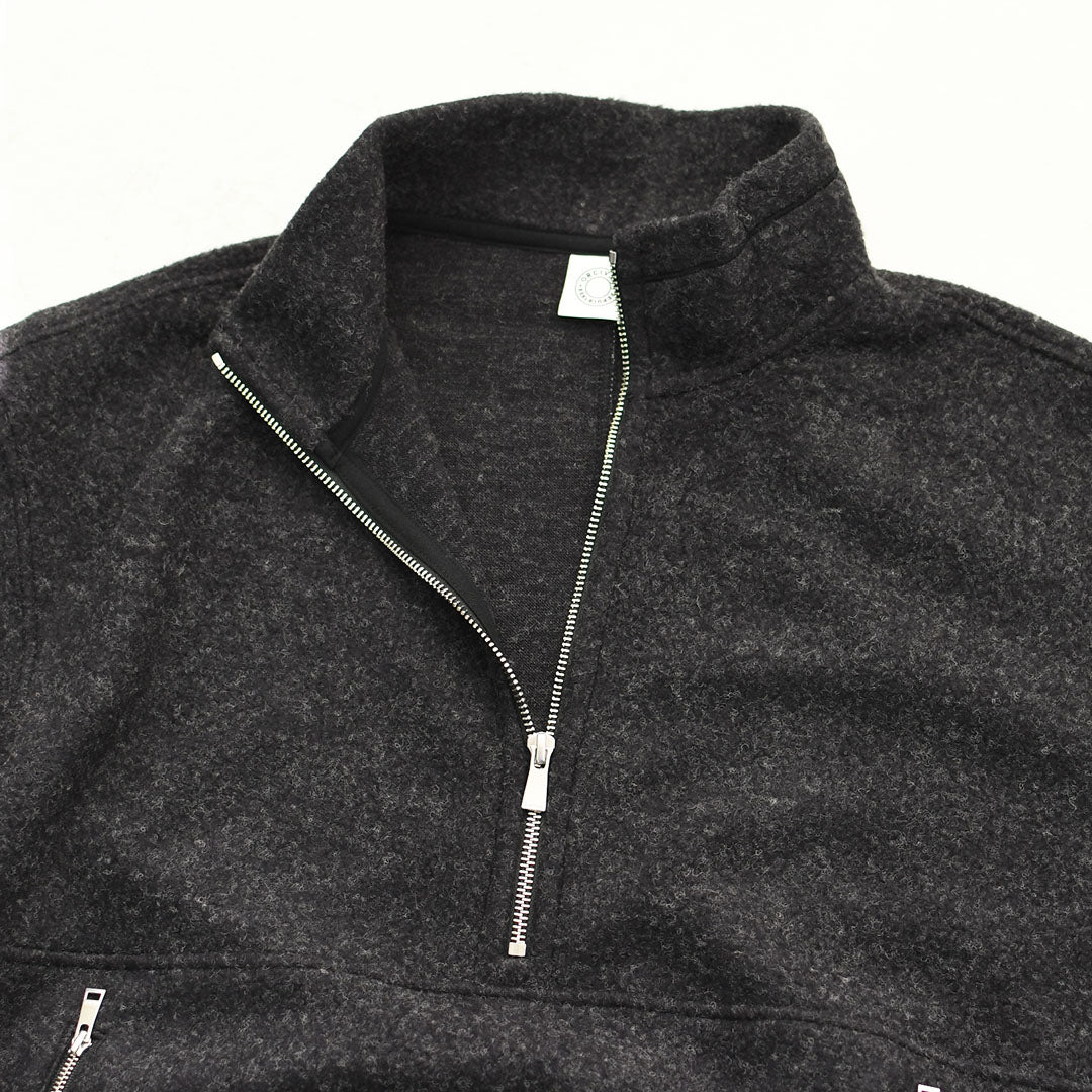 ORCIVAL [オーチバル・オーシバル] W Napping Brushed Fleece Stand Collar Zip Pullover [OR-A0824YFR] ナッピングブラッシュドフリーススタンドカラージッププルオーバー・長袖プルオーバー・ジップアッププルオーバー・ハーフジップ・フリース・LADY'S [2026AW]
