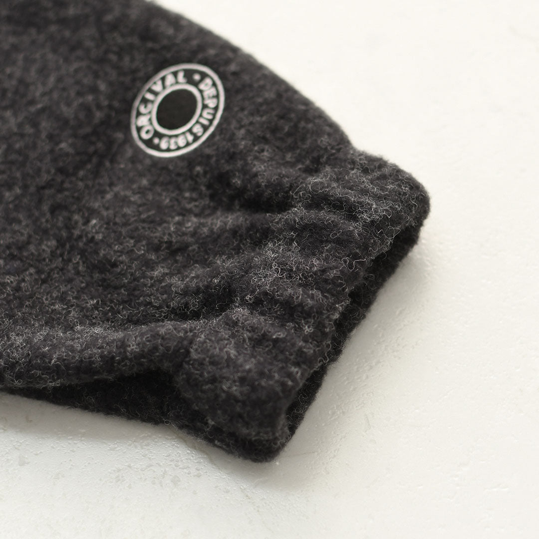 ORCIVAL [オーチバル・オーシバル] W Napping Brushed Fleece Stand Collar Zip Pullover [OR-A0824YFR] ナッピングブラッシュドフリーススタンドカラージッププルオーバー・長袖プルオーバー・ジップアッププルオーバー・ハーフジップ・フリース・LADY'S [2026AW]