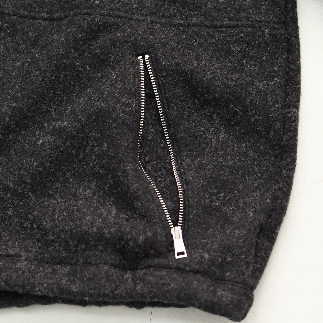 ORCIVAL [オーチバル・オーシバル] W Napping Brushed Fleece Stand Collar Zip Pullover [OR-A0824YFR] ナッピングブラッシュドフリーススタンドカラージッププルオーバー・長袖プルオーバー・ジップアッププルオーバー・ハーフジップ・フリース・LADY'S [2026AW]