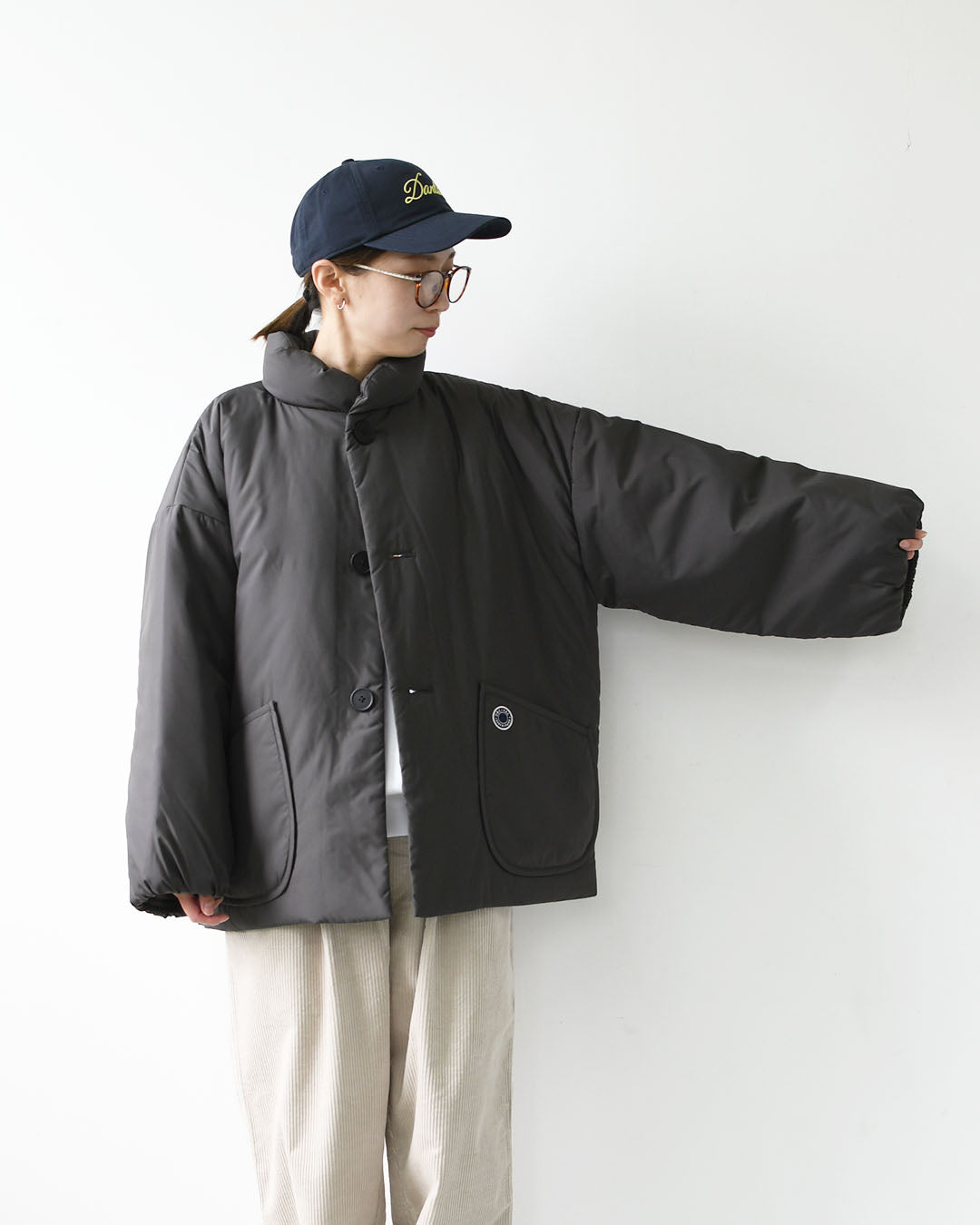 ORCIVAL [オーチバル・オーシバル] STAND COLLAR BLOUSON [OR-A0830RTF] スタンドカラーブルゾン・ジャケット・ブルゾン・スタンドカラー・中綿ジャケット・アウター・ LADY'S [2026AW]