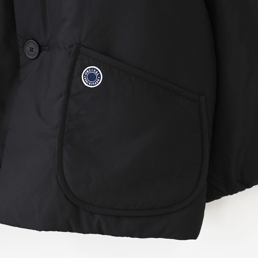 ORCIVAL [オーチバル・オーシバル] STAND COLLAR BLOUSON [OR-A0830RTF] スタンドカラーブルゾン・ジャケット・ブルゾン・スタンドカラー・中綿ジャケット・アウター・ LADY'S [2026AW]