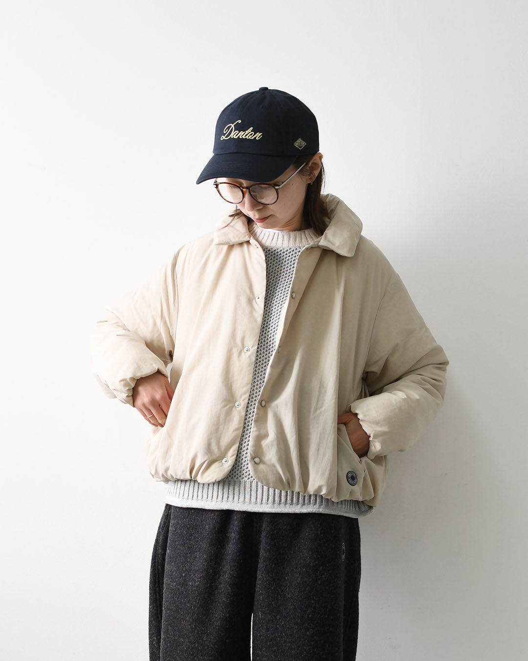 ORCIVAL [オーチバル・オーシバル] REGULAR COLLAR BLOUSON [OR-A0833LAI] レギュラーカラーブルゾン・ナイロンジャケット・ジャケット・ブルゾン・アウター・LADY'S [2026AW]