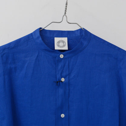 ORCIVAL[オーチバル・オーシバル] W LINEN BAND COLLAR LONG SHIRT [OR-B0268YLF] リネン バンドカラーロングシャツ [2024SS]
