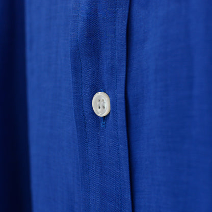 ORCIVAL[オーチバル・オーシバル] W LINEN BAND COLLAR LONG SHIRT [OR-B0268YLF] リネン バンドカラーロングシャツ [2024SS]