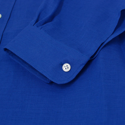 ORCIVAL[オーチバル・オーシバル] W LINEN BAND COLLAR LONG SHIRT [OR-B0268YLF] リネン バンドカラーロングシャツ [2024SS]