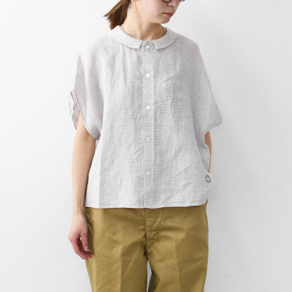 ORCIVAL[オーチバル・オーシバル] W SLEEVELESS SHIRT [OR-B0360LCH] スリーブレスシャツ [2025SS]