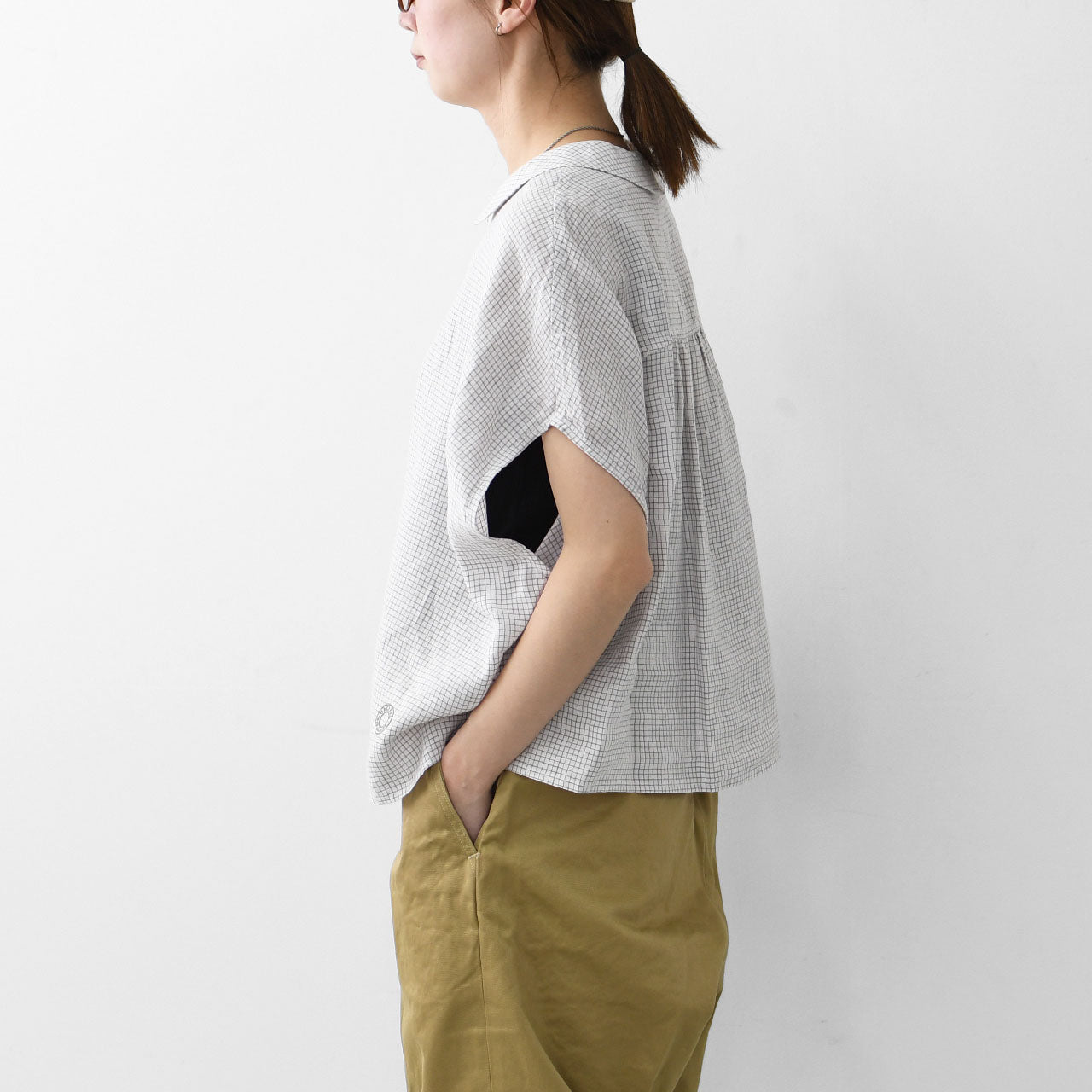 ORCIVAL[オーチバル・オーシバル] W SLEEVELESS SHIRT [OR-B0360LCH] スリーブレスシャツ [2025SS]