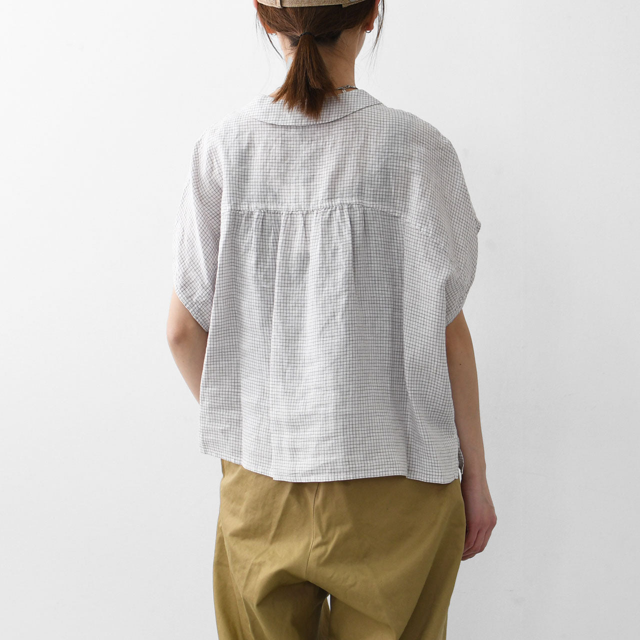 ORCIVAL[オーチバル・オーシバル] W SLEEVELESS SHIRT [OR-B0360LCH] スリーブレスシャツ [2025SS]