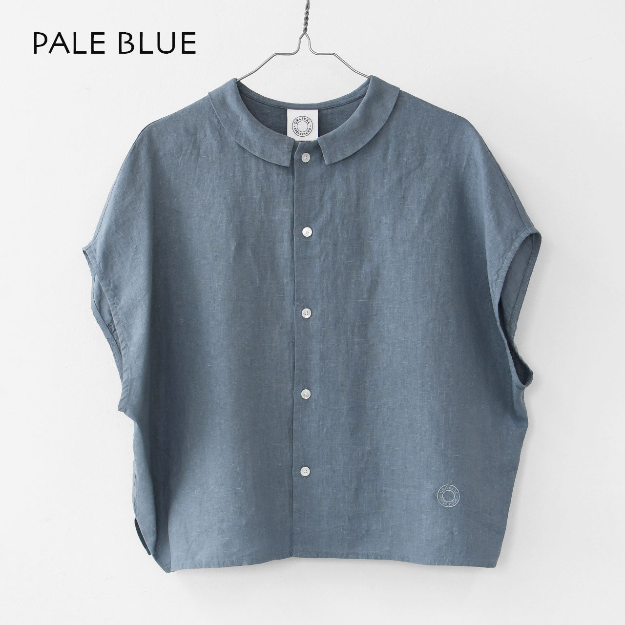 ORCIVAL[オーチバル・オーシバル] W SLEEVELESS SHIRT [OR-B0360YLM] スリーブレスシャツ [2025SS]