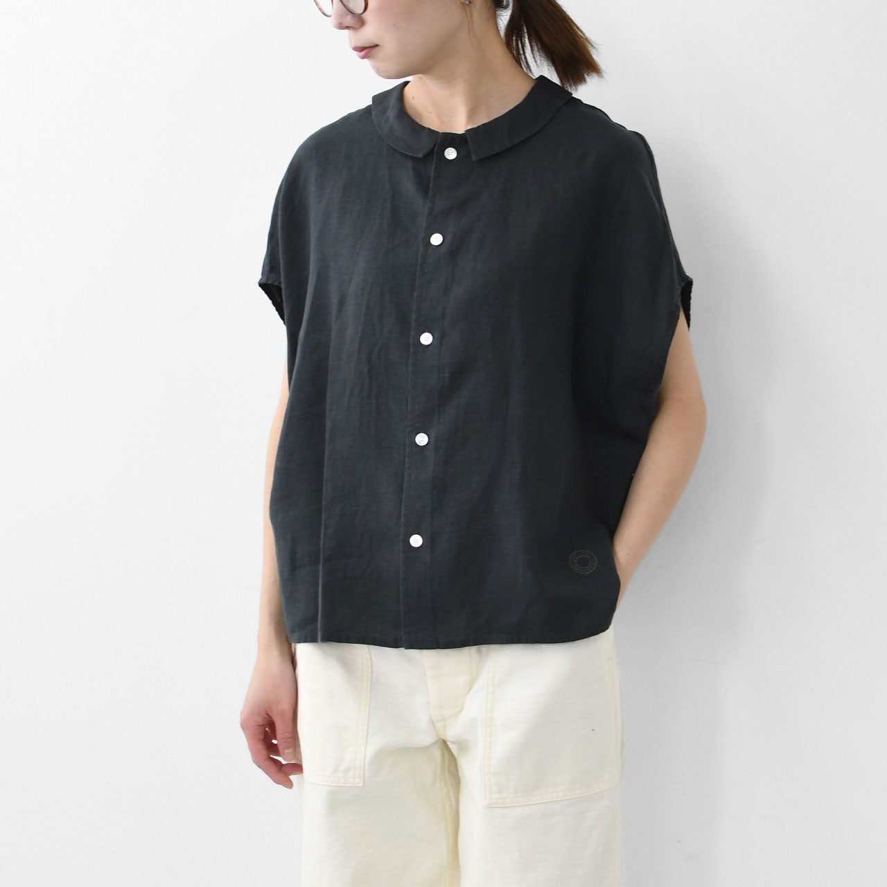 ORCIVAL[オーチバル・オーシバル] W SLEEVELESS SHIRT [OR-B0360YLM] スリーブレスシャツ [2025SS]