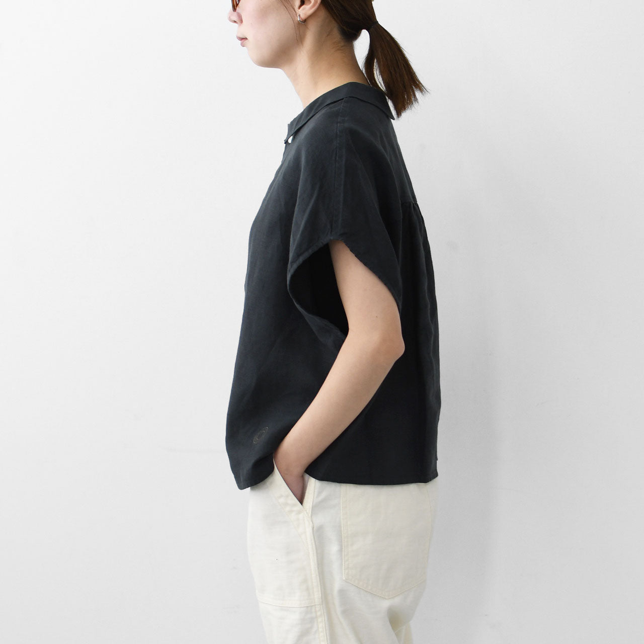 ORCIVAL[オーチバル・オーシバル] W SLEEVELESS SHIRT [OR-B0360YLM] スリーブレスシャツ [2025SS]