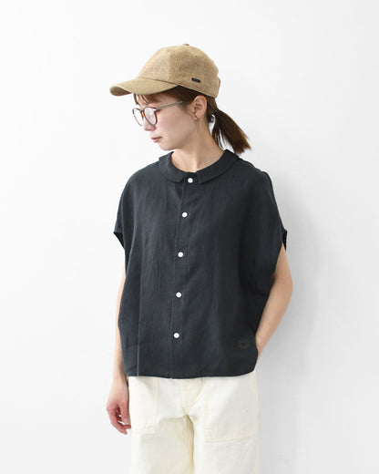ORCIVAL[オーチバル・オーシバル] W SLEEVELESS SHIRT [OR-B0360YLM] スリーブレスシャツ [2026SS]