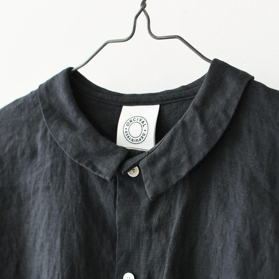 ORCIVAL[オーチバル・オーシバル] W SLEEVELESS SHIRT [OR-B0360YLM] スリーブレスシャツ [2026SS]