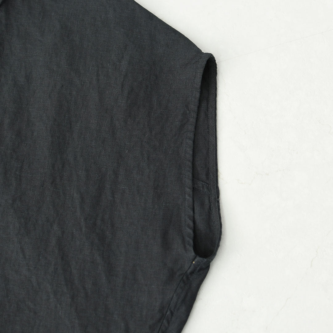 ORCIVAL[オーチバル・オーシバル] W SLEEVELESS SHIRT [OR-B0360YLM] スリーブレスシャツ [2026SS]