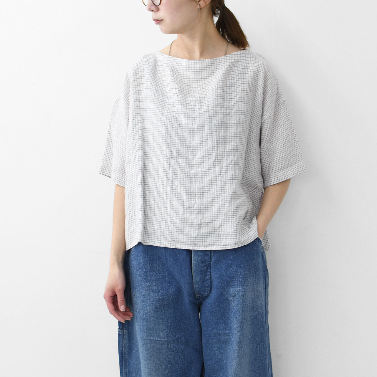 ORCIVAL[オーチバル・オーシバル] W BOATNECK PULLOVER [OR-B0388LCH] ボートネックプルオーバー [2025SS]