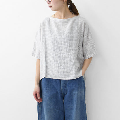 ORCIVAL[オーチバル・オーシバル] W BOATNECK PULLOVER [OR-B0388LCH] ボートネックプルオーバー [2025SS]