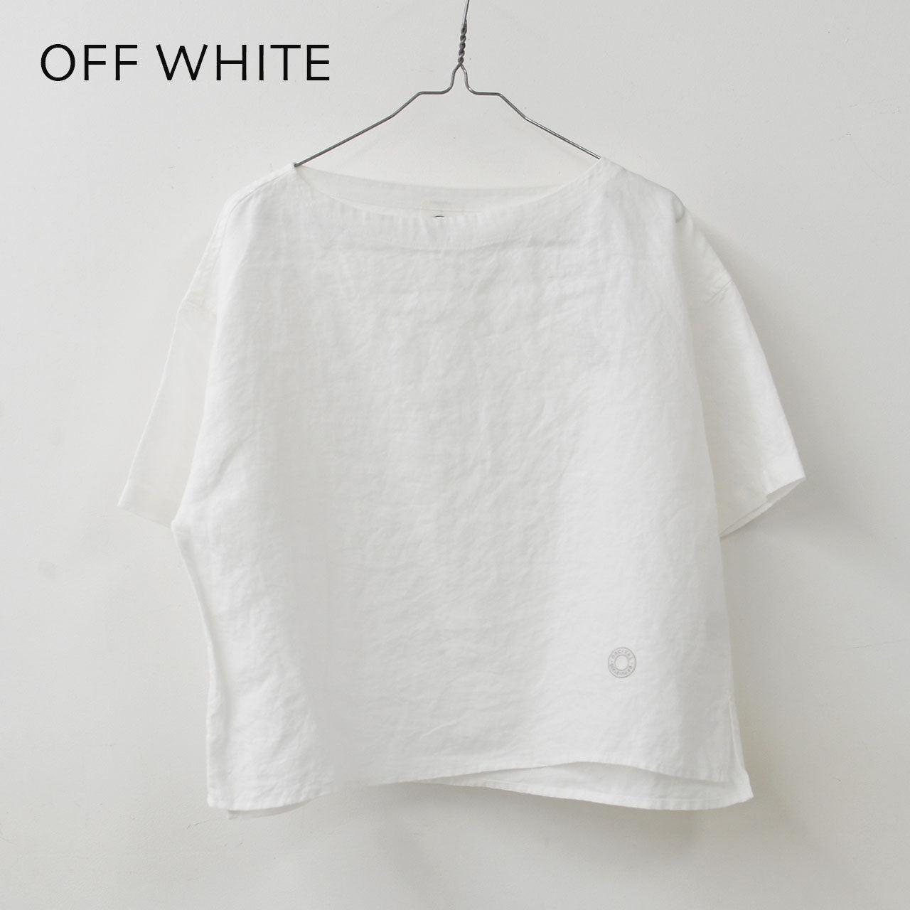 ORCIVAL[オーチバル・オーシバル] W BOAT NECK PULLOVER [OR-B0388YLM] ボートネックプルオーバー [2026SS]