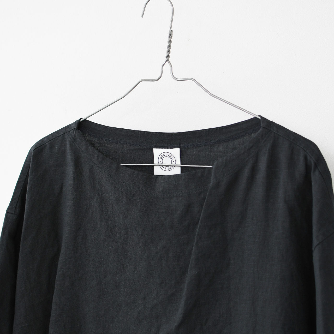 ORCIVAL[オーチバル・オーシバル] W BOAT NECK PULLOVER [OR-B0388YLM] ボートネックプルオーバー [2025SS]