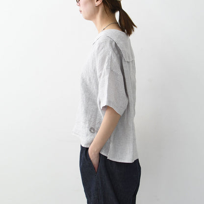 ORCIVAL[オーチバル・オーシバル] W SHORT SLEEVE SAILOR [OR-B0389LCH] ショートスリーブセーラー [2025SS]