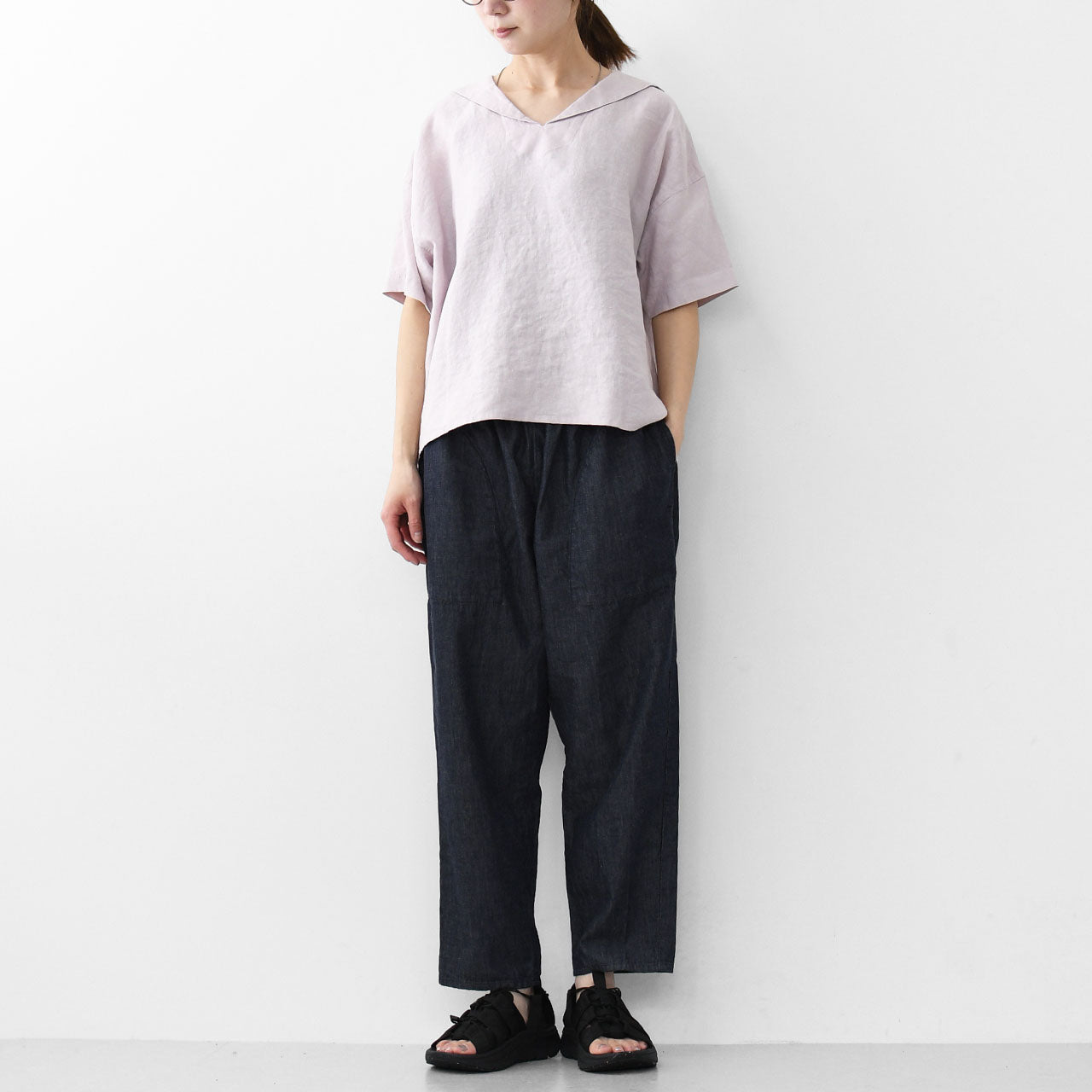 ORCIVAL[オーチバル・オーシバル] W SHORT SLEEVE SAILOR [OR-B0389YLM] ショートスリーブセーラー [2025SS]