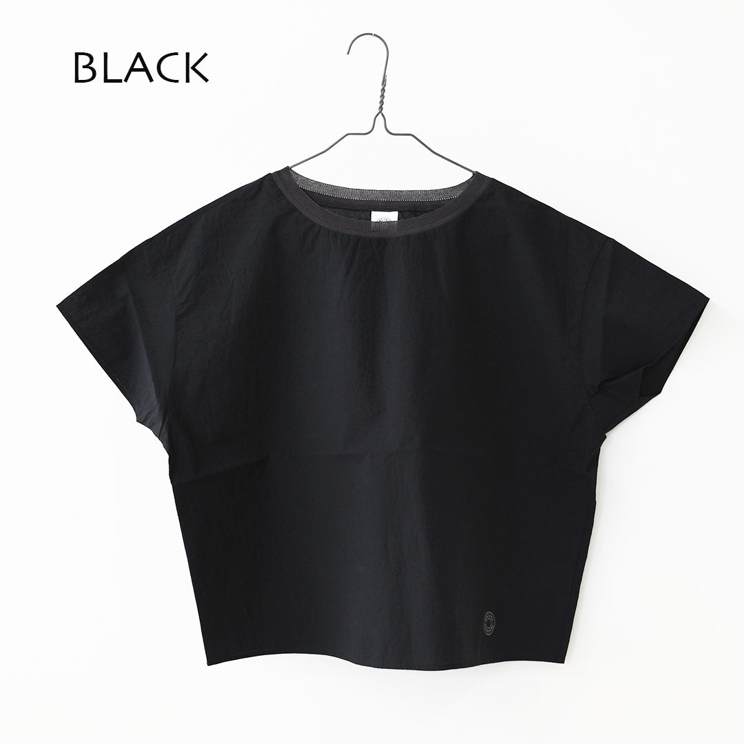 ORCIVAL [オーチバル・オーシバル] ARC SEE THROUGH P.O. [OR-B0450ARC] アークシースループルオーバー・シースールーTシャツ・シースループルオーバー・半袖・ネックリブ・LADY'S [2026SS]