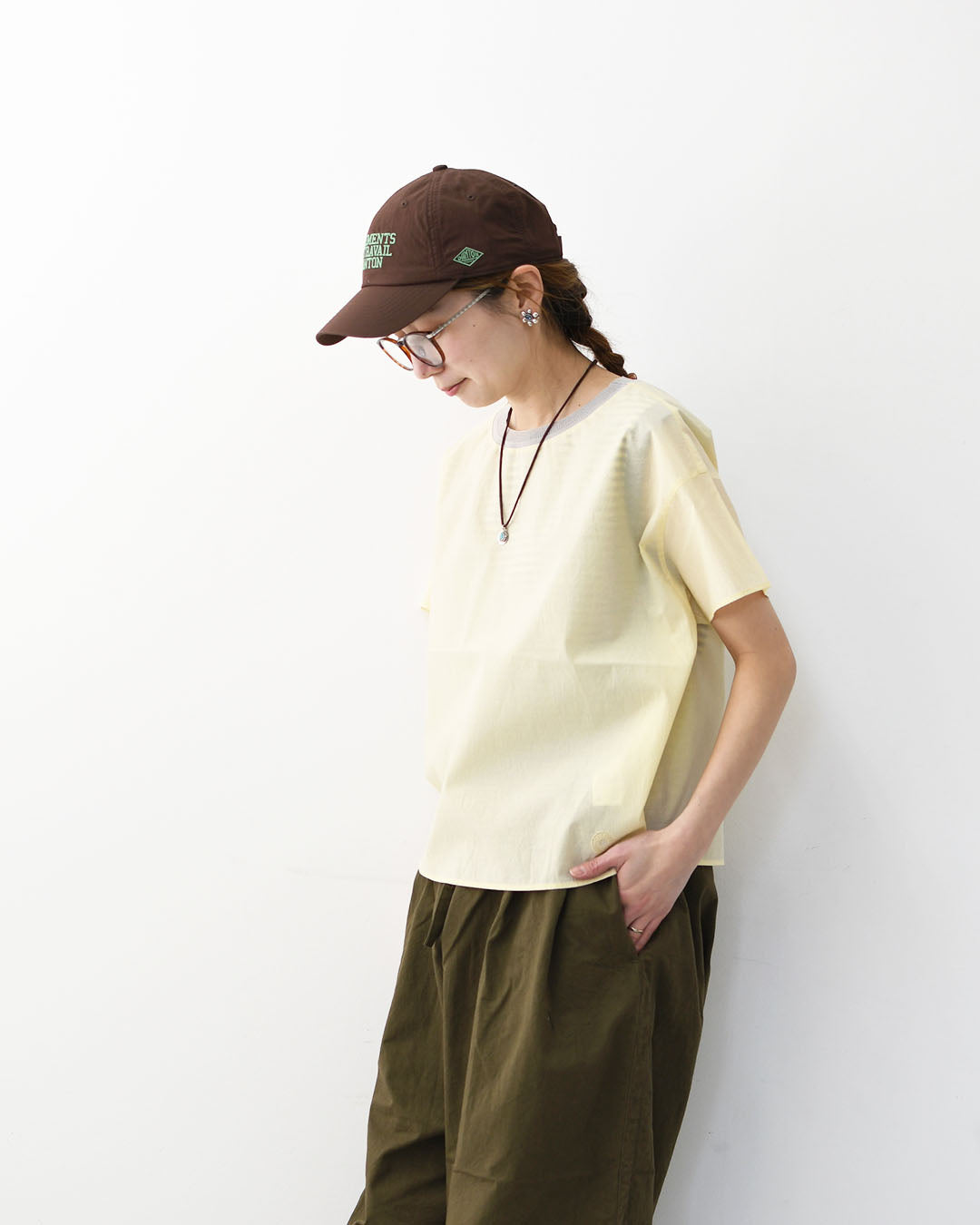 ORCIVAL [オーチバル・オーシバル] ARC SEE THROUGH P.O. [OR-B0450ARC] アークシースループルオーバー・シースールーTシャツ・シースループルオーバー・半袖・ネックリブ・LADY'S [2026SS]