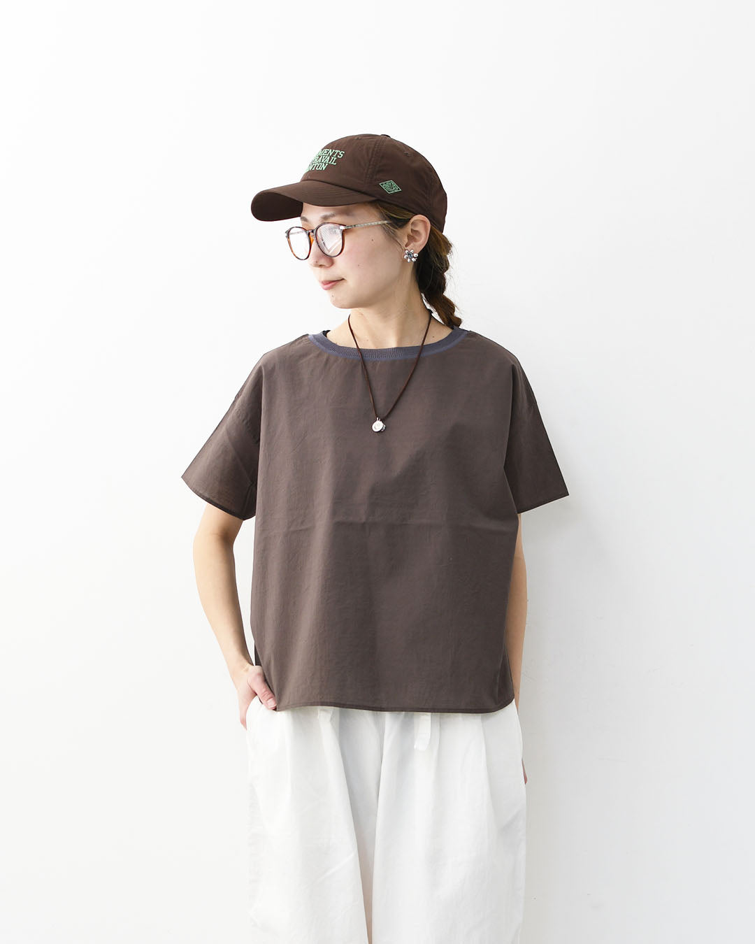 ORCIVAL [オーチバル・オーシバル] ARC SEE THROUGH P.O. [OR-B0450ARC] アークシースループルオーバー・シースールーTシャツ・シースループルオーバー・半袖・ネックリブ・LADY'S [2026SS]