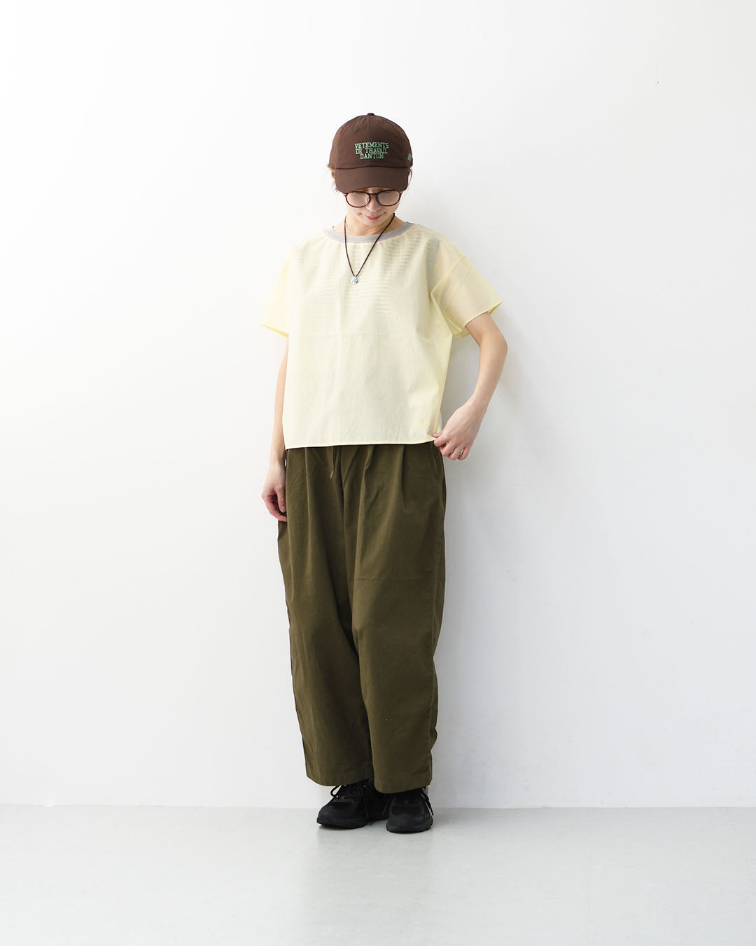 ORCIVAL [オーチバル・オーシバル] ARC SEE THROUGH P.O. [OR-B0450ARC] アークシースループルオーバー・シースールーTシャツ・シースループルオーバー・半袖・ネックリブ・LADY'S [2026SS]