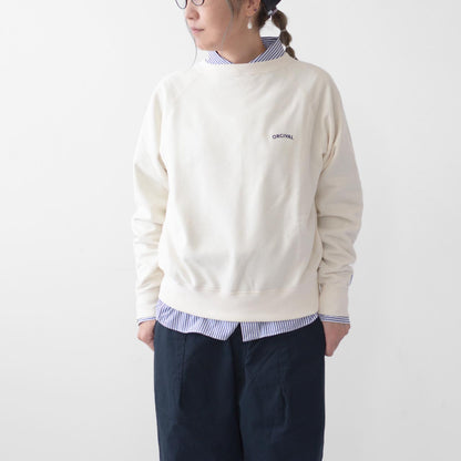 ORCIVAL [オーチバル・オーシバル] W MINI FRENCH TERRY BOAT NECK [OR-C0157MAZ] ミニフレンチテリーボートネック [2024AW]