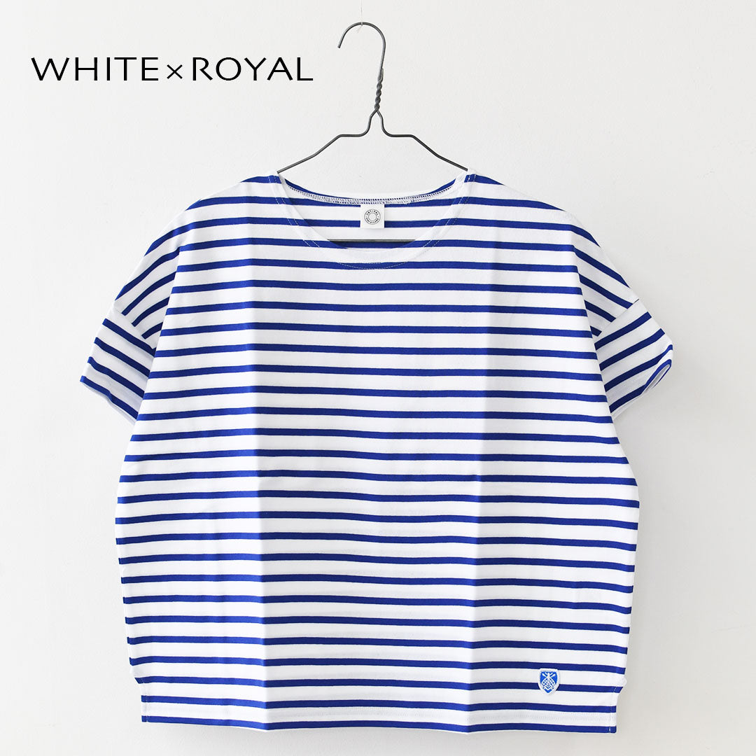 ORCIVAL [オーチバル・オーシバル] W BOAT NECK S/S P.O.-BORDER- [OR-C0335BFJ-B] ボートネックS/S P.O・ボーダー・ボーダーカットソー・ボーダーTシャツ・半袖Tシャツ・LADY'S [2026SS]