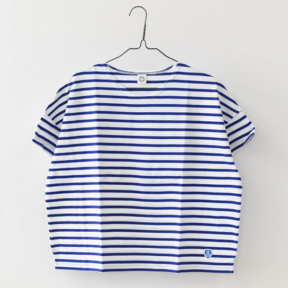 ORCIVAL [オーチバル・オーシバル] W BOAT NECK S/S P.O.-BORDER- [OR-C0335BFJ-B] ボートネックS/S P.O・ボーダー・ボーダーカットソー・ボーダーTシャツ・半袖Tシャツ・LADY'S [2026SS]