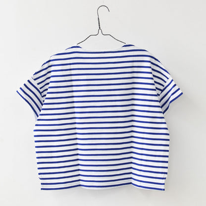 ORCIVAL [オーチバル・オーシバル] W BOAT NECK S/S P.O.-BORDER- [OR-C0335BFJ-B] ボートネックS/S P.O・ボーダー・ボーダーカットソー・ボーダーTシャツ・半袖Tシャツ・LADY'S [2026SS]