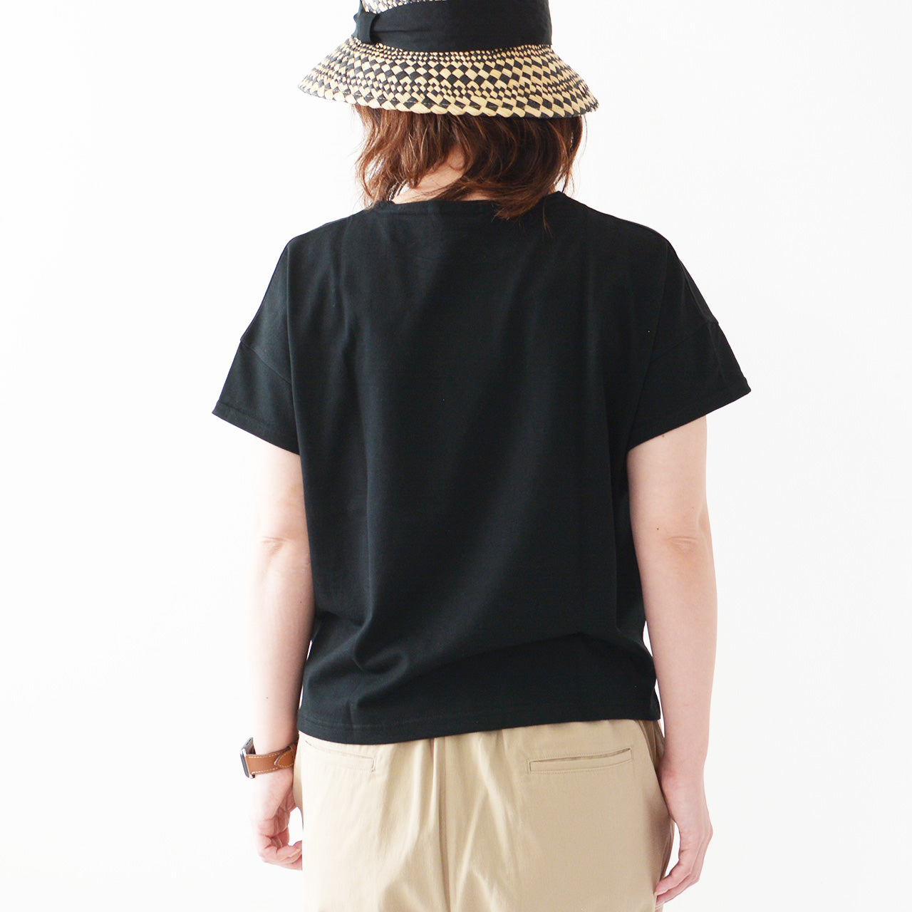 ORCIVAL [オーチバル・オーシバル] W BOAT NECK S/S P.O.-SOLID- [OR-C0335BFJ-S] ボートネックS/S P.O [2025SS]
