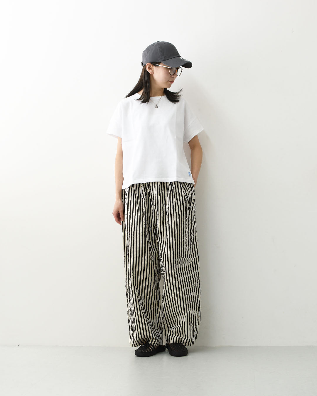 ORCIVAL [オーチバル・オーシバル] W BOAT NECK S/S P.O.-SOLID- [OR-C0335BFJ-S] ボートネックS/S P.O [2026SS]