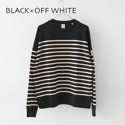 ORCIVAL [オーチバル・オーシバル] PNB L/S SWEAT  [OR-C0344PNB]  PNB ロングスリーブ スエット・パネルボーダーカットソー [2025AW]