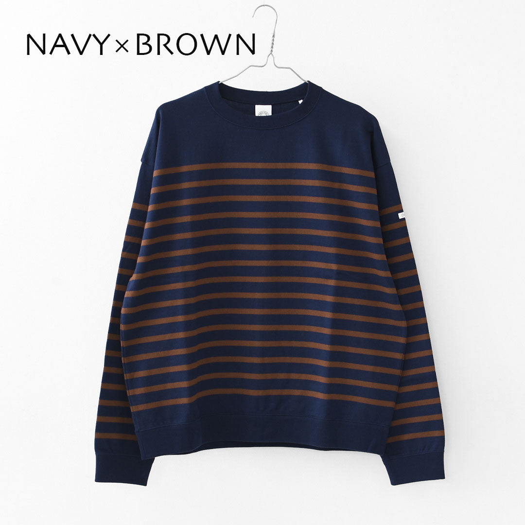 ORCIVAL [オーチバル・オーシバル] PNB L/S SWEAT  [OR-C0344PNB]  PNB ロングスリーブ スエット・パネルボーダーカットソー [2025AW]